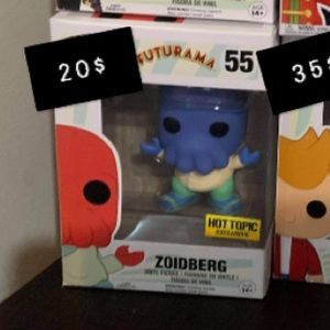 Funko pop- futurama alternate zoidberg